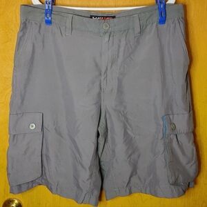 Tony Hawk Men's Gray Cargo Shorts 36